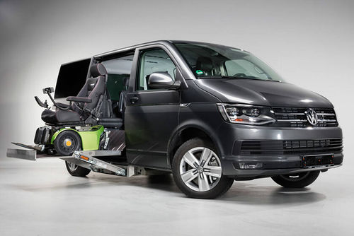 Транспортное средство для инвалидов минивен - VW T6 Premium - PARAVAN - задний вход / боковой вход