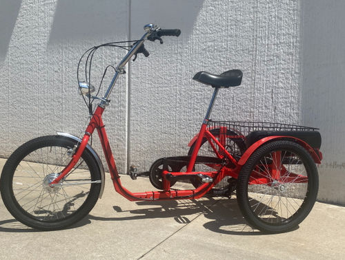 Электрическая ортопедический трехколесный велосипед - E-3BIKE - Tre Emme Manufatti - для взрослых