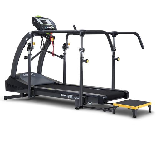Беговая дорожка с поручнем - T655MD  - SportsArt Fitness - с наклоном