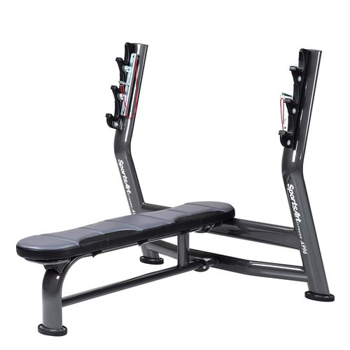 Плоская силовая скамья - A996  - SportsArt Fitness - с держателем гантелей