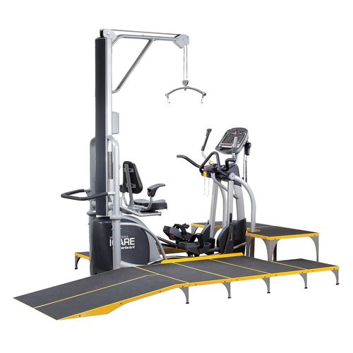 Эллиптический велотренажер горизонтальная посадка - E872 ICARE - SportsArt Fitness - с крепежной системой