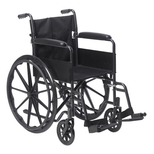 Инвалидная коляска с ручным управлением - Silver Sport 1 - Drive DeVilbiss USA - для улицы / для помещений / складная