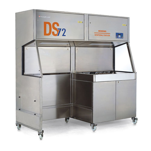 Кабина для содержания в изолированном пространстве - DS72 - Tecniplast - для лабораторий / для чистки клеток для животных / компактная