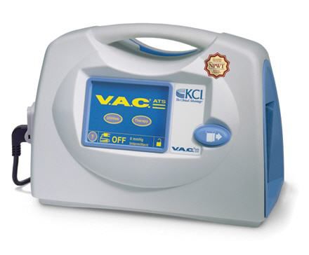 Аппарат для лечения ран отрицательным давлением на аккумуляторе - V.A.C. ATS® - Kinetic Concepts