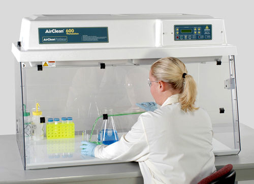 Вытяжной шкаф вытяжка химреагентов - AC600 series - Airclean Systems - для лабораторий / настольный / без соединения