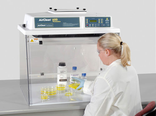 Ламинарный бокс для лабораторий - AirClean® AC600 series - Airclean Systems - настольный / HEPA / с вертикальным ламинарным потоком
