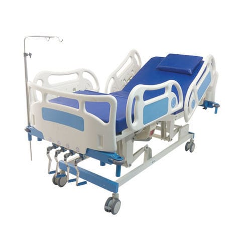 Кровать для интенсивной терапии - JUPETIOR - MO - 01 - Shree Hospital Equipments - ручная / с регулируемой высотой / Тренделенбург