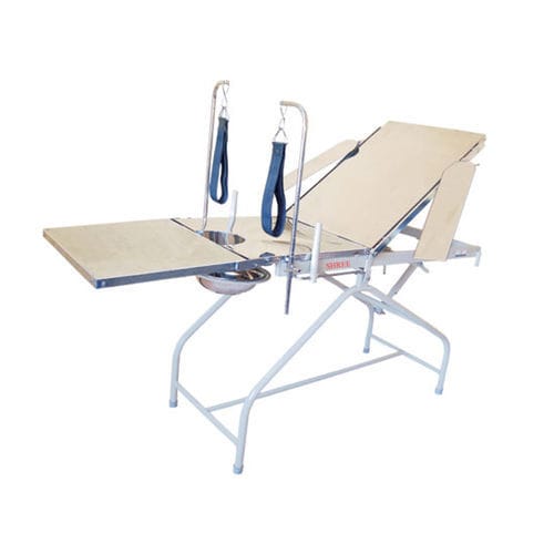 Универсальный операционный стол - 981  - Shree Hospital Equipments - механический / откидной / 3 секции