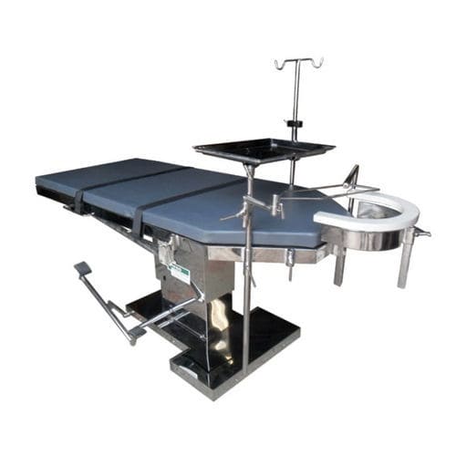Операционный стол для офтальмологии - Shree Hospital Equipments - гидравлический / подъемный / 1 секция