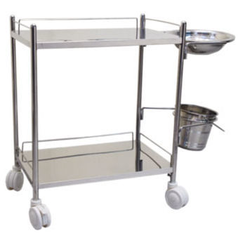 Медицинская тележка - 993 - Shree Hospital Equipments - для аппарата / для медицинских приборов / для перевязки