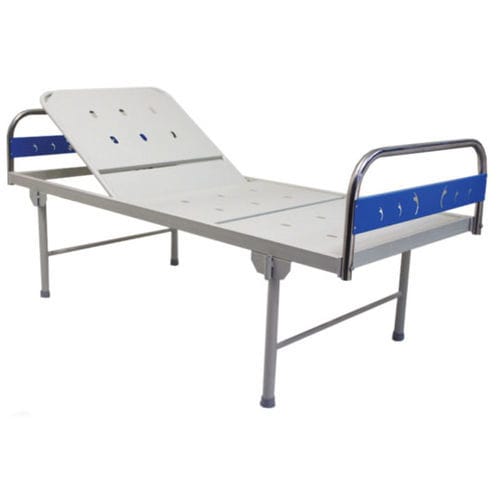 Кровать для больниц - 912  - Shree Hospital Equipments - ручная / с фиксированной высотой / 1 секция