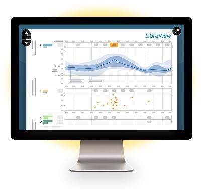 Медицинское программное обеспечение - LibreView - Abbott Diabetes Care - для глюкометра / для анализа / для управления данными