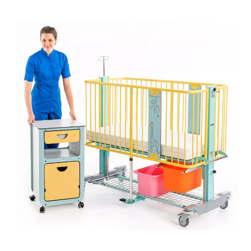 Кровать для больниц - Sparrow - Formed - ручная / педиатрическая / на роликах
