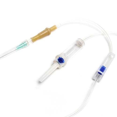 Комплект для перфузии поливинилхлорид - Anhui Hongyu Wuzhou Medical Manufacturer Co., Ltd.  - с Y-образным коннектором / с капельной камерой