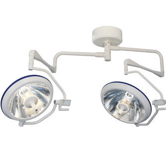 Потолочный хирургический светильник - PAX-F700 - Shanghai PAX Medical Instrument - галогенный / 2 штатива / 92