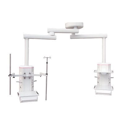 Потолочный двойные медицинские консоли - DT120 - Shanghai PAX Medical Instrument - для анестезии / для эндоскопии / с колонной