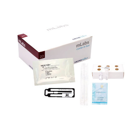 Набор для теста COVID-19 - mLabs®  - Micropoint BioScience Inc. - на антигены / SARS-COV-2 / для носа