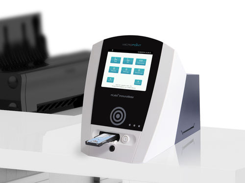 Автоматический иммуноанализатор - mLabs® ImmunoMeter - Micropoint BioScience Inc. - для клинической диагностики / микрожидкостный / флуоресцентный