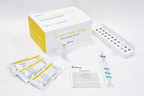 Набор для теста COVID-19 - Gmate® - PHILOSYS Co., Ltd. - на антигены / SARS-COV-2 / назофарингеальный
