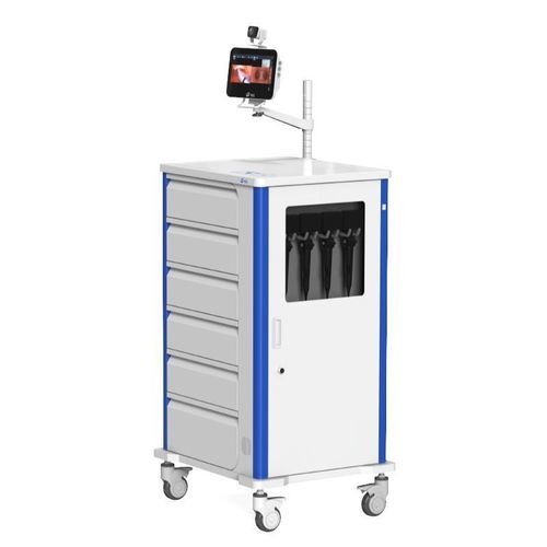 Тележка для неотложной помощи - UE-AMP - Zhejiang UE Medical Corp. - для интенсивной терапии / для анестезии / транспортная