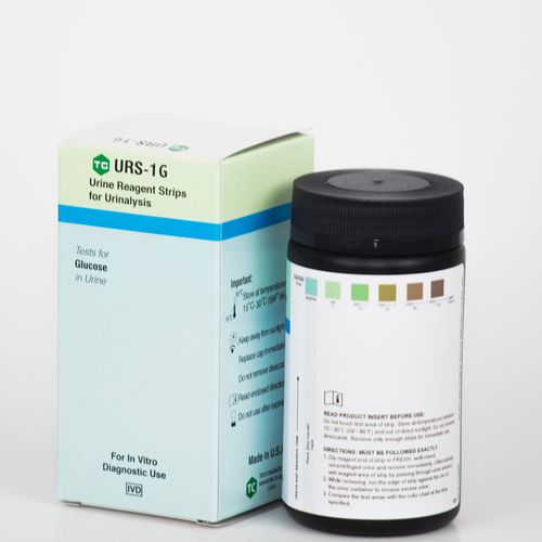 Тест-полоска для анализа мочи - URS-1G-100 - Teco Diagnostics - на глюкозу / глюкозурия / для мочи