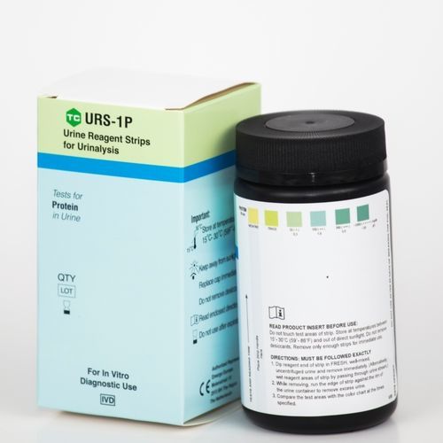 Тест-полоска для анализа мочи - URS-1P-100 - Teco Diagnostics - протеинурия / для мочи / колориметрическая