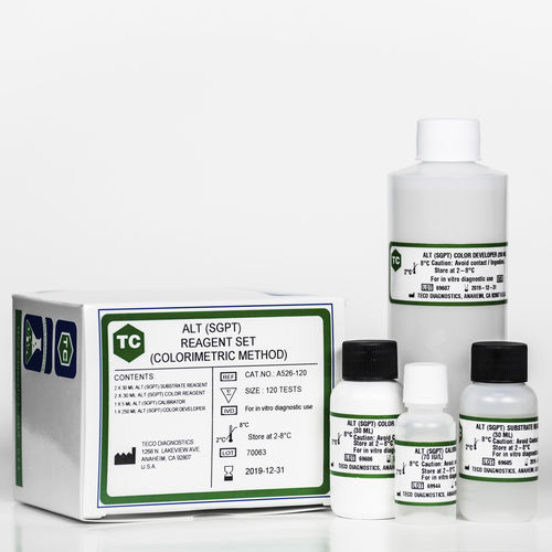 Реактив в растворе - A526-120 - Teco Diagnostics - образцы крови / для клинической химии / для колориметрии