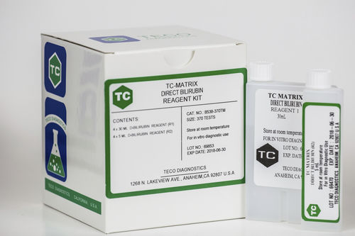 Набор реактивов в растворе - B538-370TM - Teco Diagnostics - образцы крови / для клинической химии / билирубин