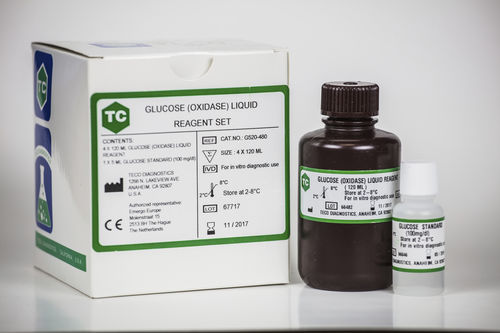 Набор реактивов в растворе - G520-480 - Teco Diagnostics - образцы крови / для клинической химии / жидкость