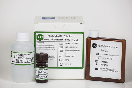 Набор реактивов в растворе - G560-125 - Teco Diagnostics - образцы крови / для клинической химии / жидкость