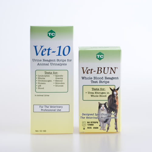 Экспресс-тест для болезней печени - VET-BUN - Teco Diagnostics - ветеринарный / мочевина / крови
