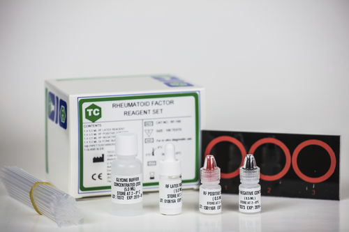 Набор для теста на ревматоидный артрит - RF-100 - Teco Diagnostics - на ревматоидный фактор / IgG / сыворотки