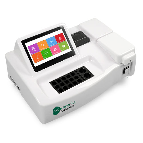 Полуавтоматический биохимический анализатор - TC-ChemX50 - Teco Diagnostics - настольный / компактный / крови