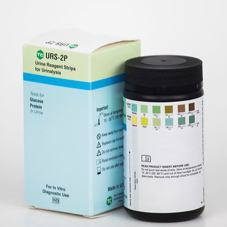 Тест-полоска для анализа мочи - URS-2P-100 - Teco Diagnostics - для мочи / полоска