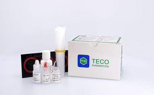Набор для теста CRP - CRP-100 - Teco Diagnostics - на сыворотку крови / сыворотки / на латекс-агглютинацию