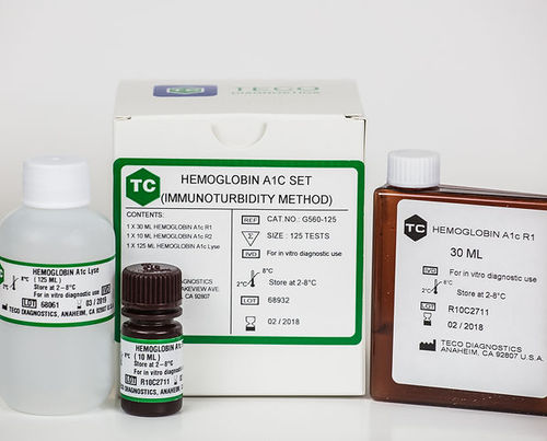 Набор реактивов в растворе - G561-A40-001 - Teco Diagnostics - для клинической химии / для диагностики / HbA1c