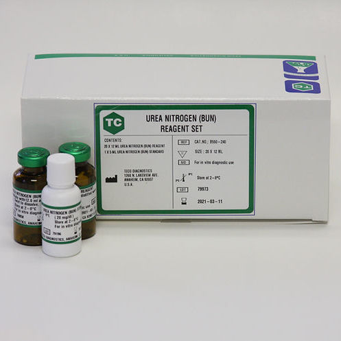 Набор реактивов в растворе - B550-240 - Teco Diagnostics - для клинической химии / мочевина