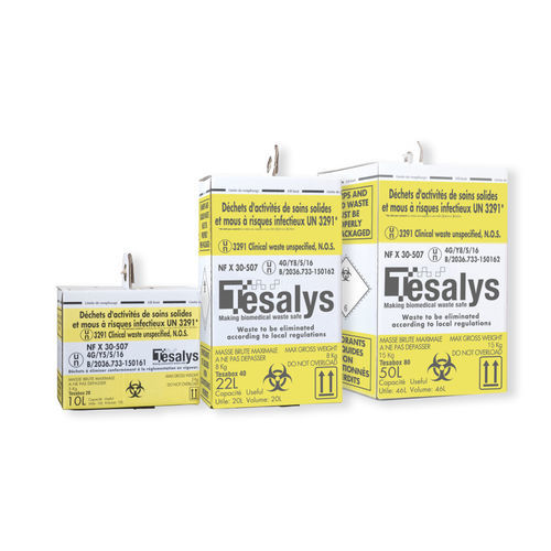 Контейнер для пробирок для отходов - TESABOX 20/40/80  - Tesalys