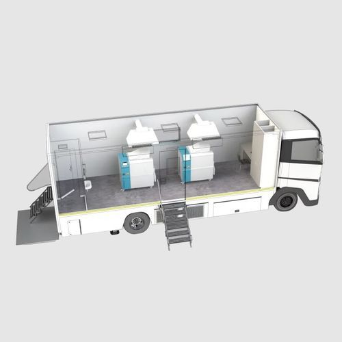Медицинская система обработки отходов - Tesatruck - Tesalys - автоматическая / мобильная