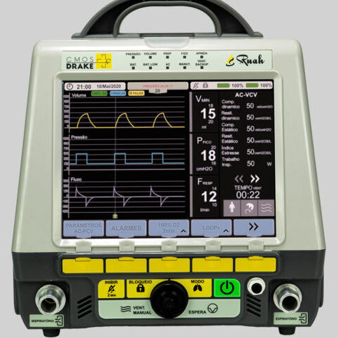Аппарат ИВЛ для неотложной помощи - Ruah  - US DEFIB MEDICAL TECHNOLOGIES LLC - электронный / для интрапульмональной перкуссионной вентиляции / CPAP