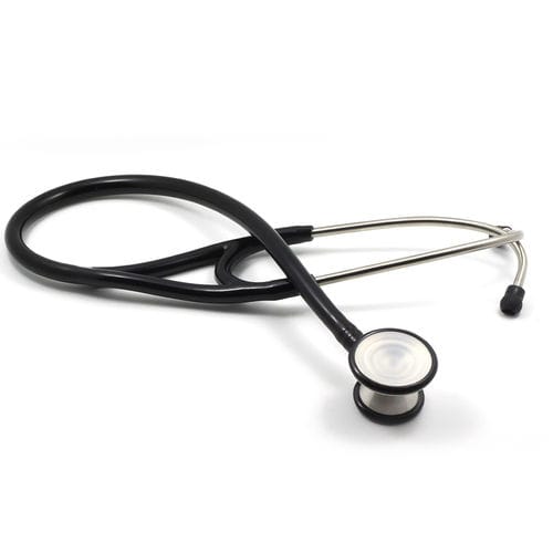 Кардиологический стетоскоп - MC-500 - Wuxi Medcare Instrument Co., Ltd. - двусторонний / из нержавеющей стали