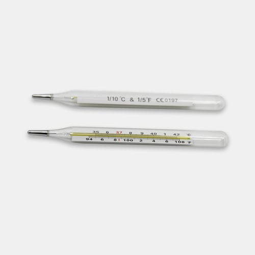 Клинический термометр - CR.W23 - Wuxi Medcare Instrument Co., Ltd. - со ртутью / подмышечный / с жестким наконечником