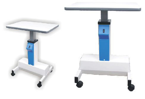 Электрический вспомогательный столик - Zumax Medical - на роликах / с регулируемой высотой
