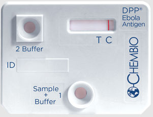 Экспресс-тест болезнь, вызванная вирусом Эбола - DPP® - Chembio Diagnostic Systems, Inc. - на антигены / плазменный / цельной крови