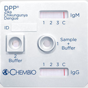 Экспресс-тест лихорадка денге - DPP® - Chembio Diagnostic Systems, Inc. - на вирус Чикунгунья / на вирус Зика / IgG
