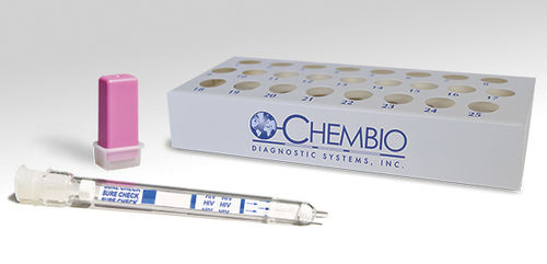 Экспресс-тест СПИДа - SURE CHECK® - Chembio Diagnostic Systems, Inc. - для антитела / на ВИЧ / сыворотки