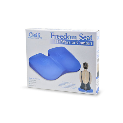 Подушка для сидения - Freedom Seat™ - Contour Products, Inc. - для инвалидной коляски / полороновая / анатомическая форма