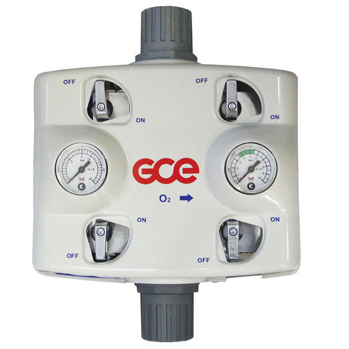 Манифольд для медицинских газов - MM40 - GCE Group - для больниц / для непрерывной подачи / высокого давления