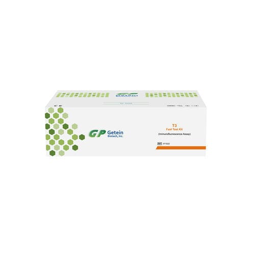 Набор для теста на заболевания щитовидной железы - IF 1022 - Getein Biotech Inc. - на общий T3 / сыворотки / плазменный