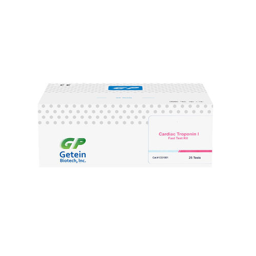 Экспресс-тест на инфаркт миокарда - CG 2001 - Getein Biotech Inc. - cTnI (тропонин) / крови / сыворотки